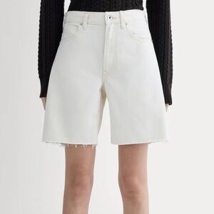 NWT Everlane The OG Baggy Jean Short in Ecru
